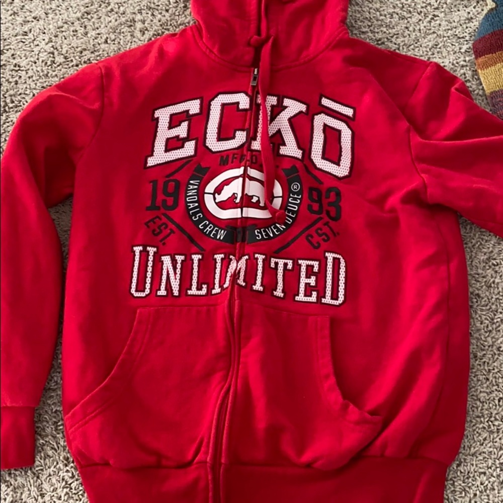 Red jacket
